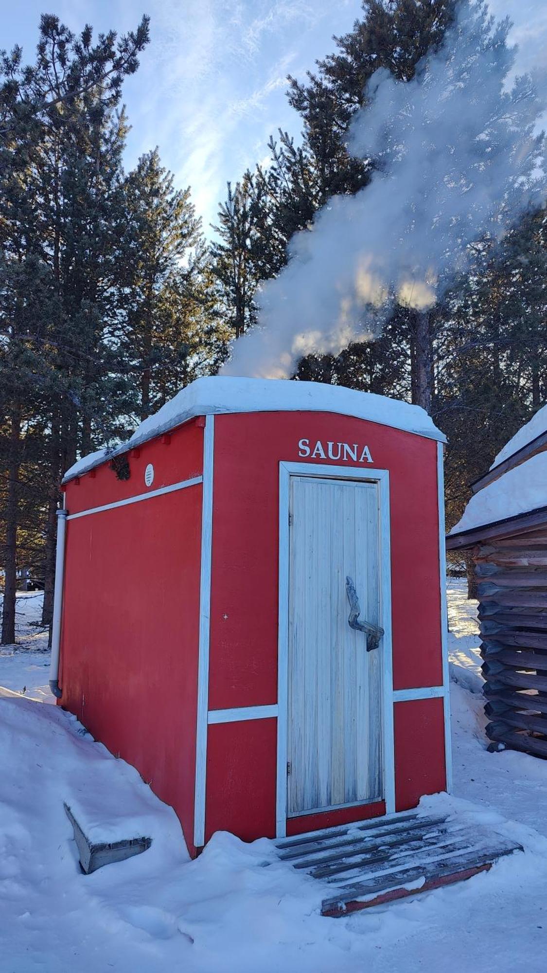 Lake Inari Mobile Cabins المظهر الخارجي الصورة