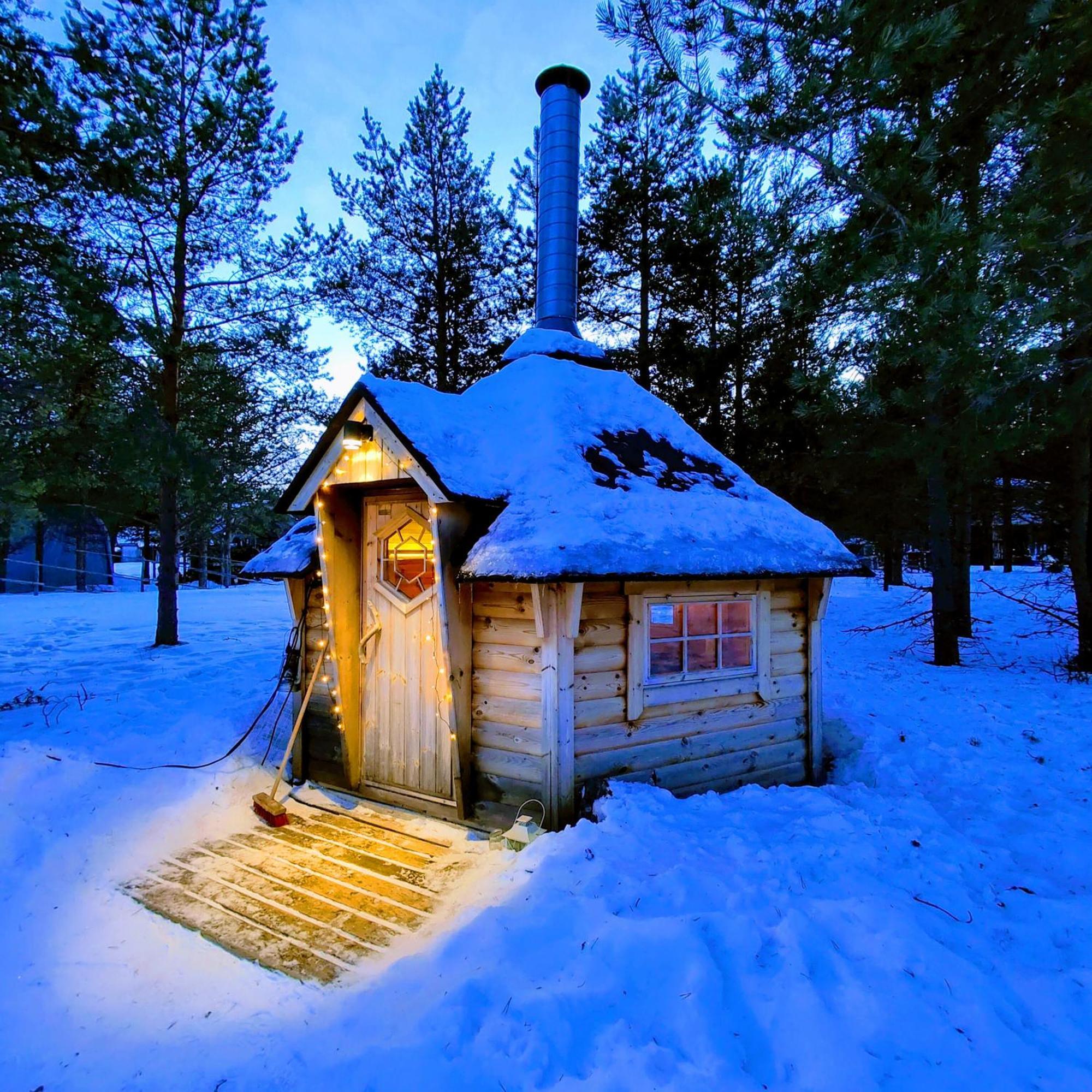 Lake Inari Mobile Cabins المظهر الخارجي الصورة