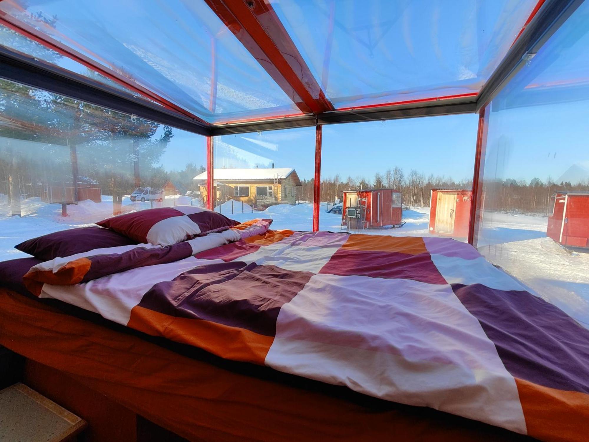 Lake Inari Mobile Cabins المظهر الخارجي الصورة