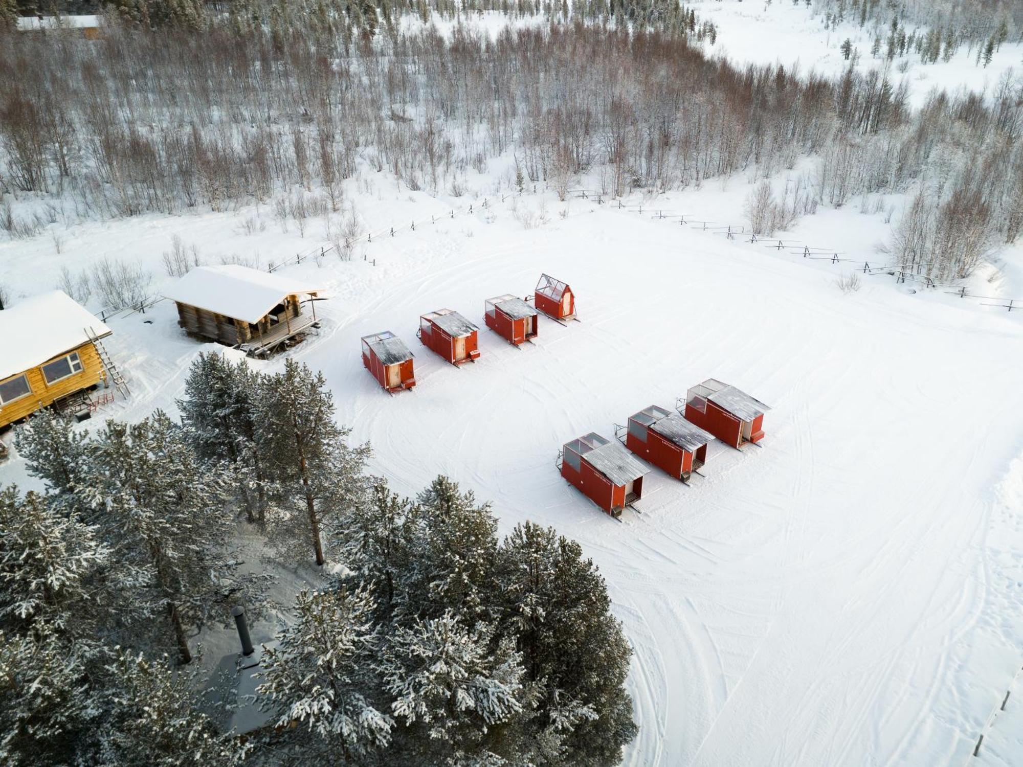 Lake Inari Mobile Cabins المظهر الخارجي الصورة