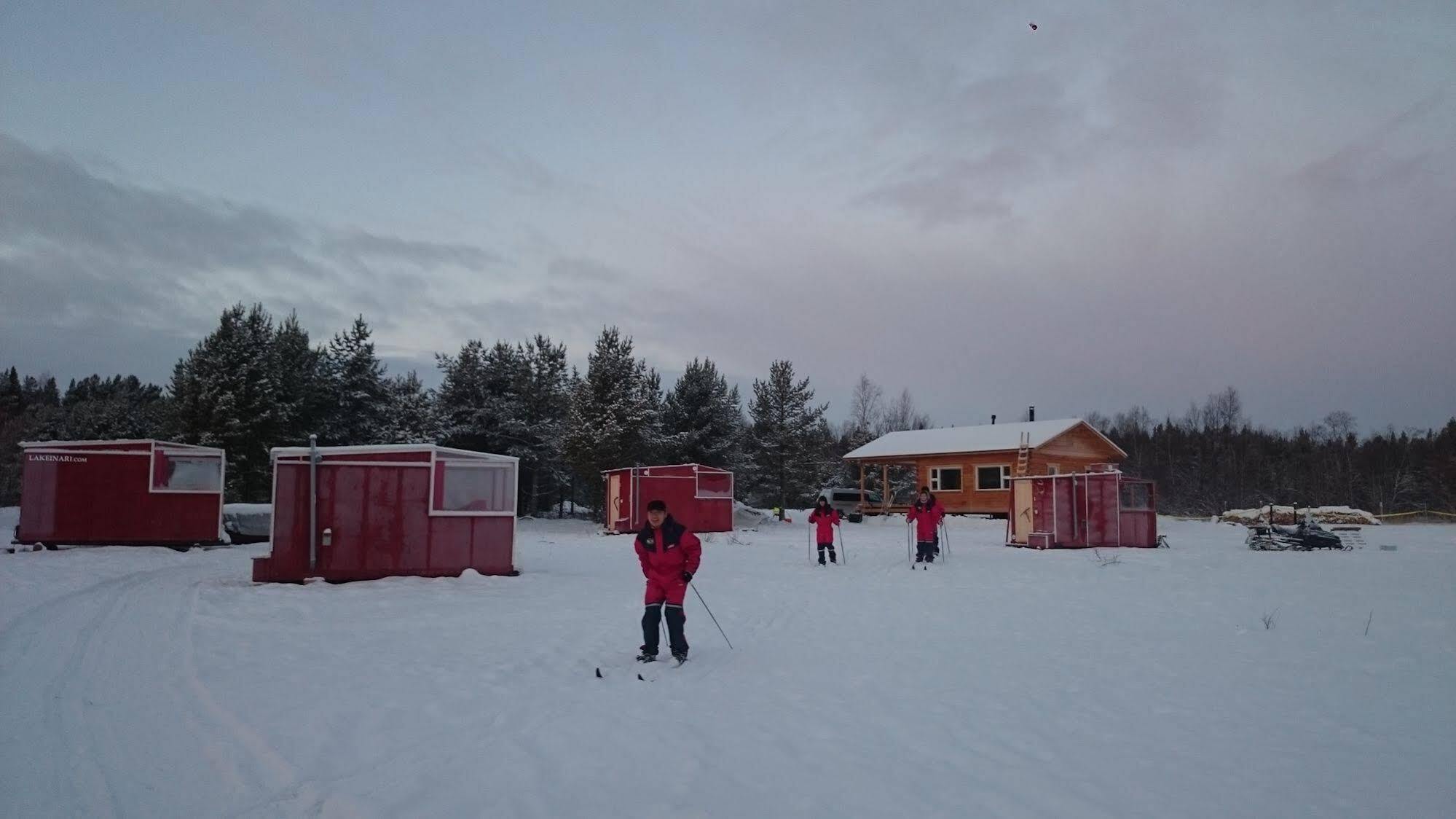Lake Inari Mobile Cabins المظهر الخارجي الصورة